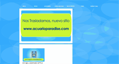 Desktop Screenshot of paradisetropicalfish.com.sv